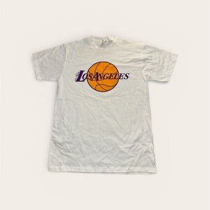 White Los Angeles Graphic T-Shirt Size Medium